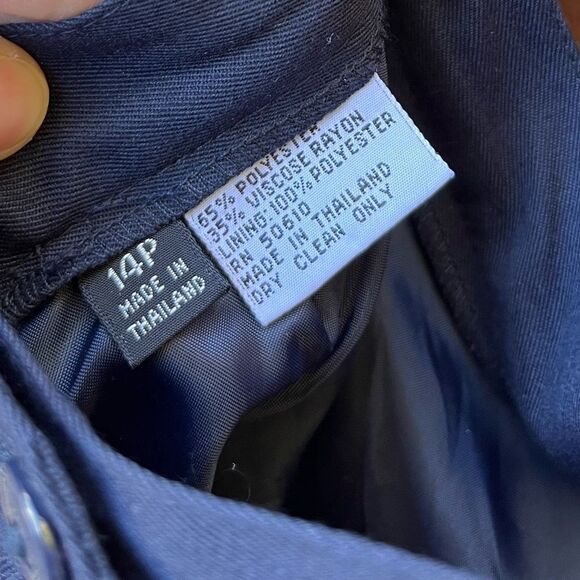 Gorgeous Career Le Suit Petite Skirt Set Size 14P - Picture 6 of 6